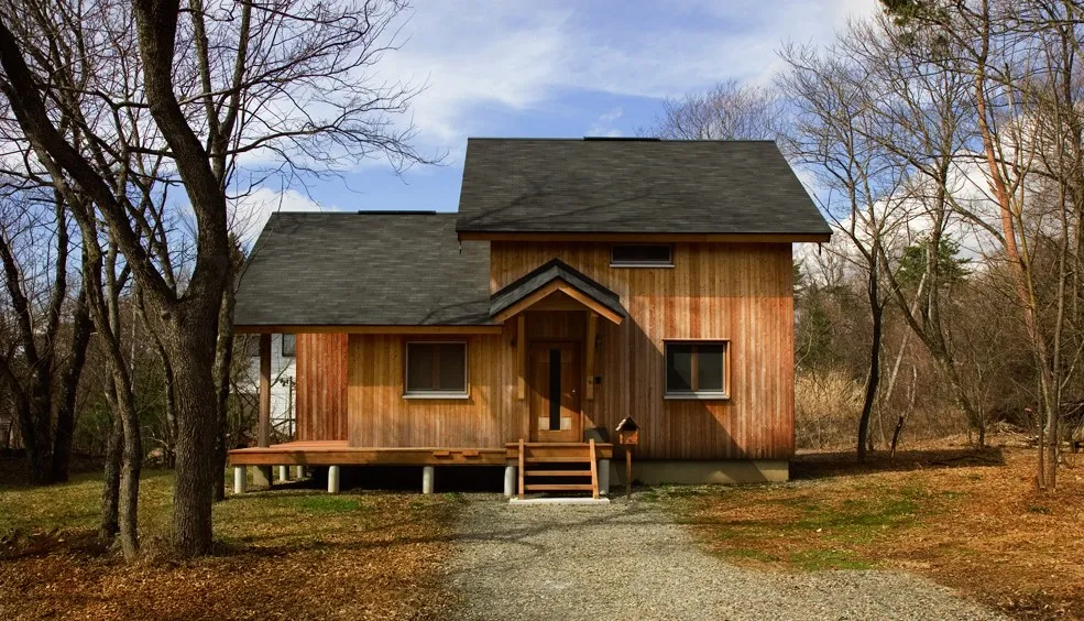 ピュアウッドハウスの外観